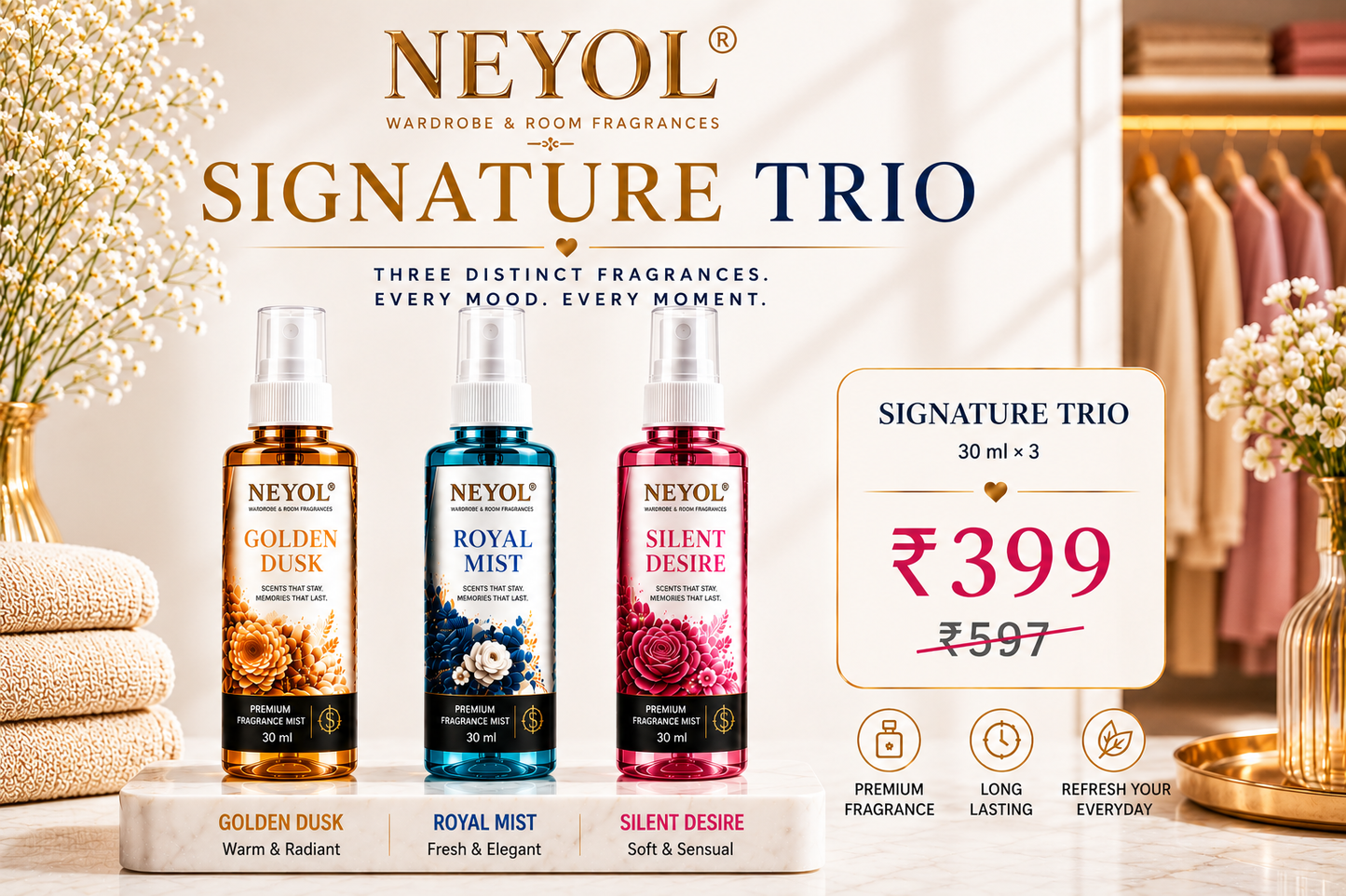 Signature Trio